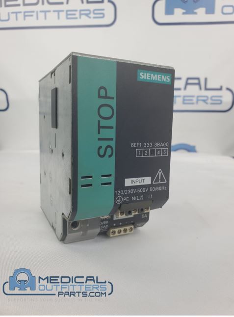 Siemens Stop Modular Power Supply, 120/230V-500V 50/60Hz, PN 6EP1333-3BA00