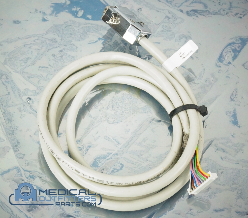 Siemens MRI Espree Intercom (CU) Cable, PN X12, K2201