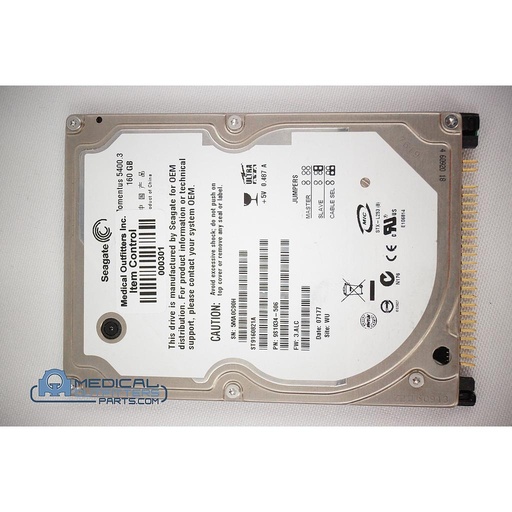 [ST9160821A] Seagate Momentus 160GB 5400 RPM HDD for Gemini Couch, Argos Software, ST9160821A