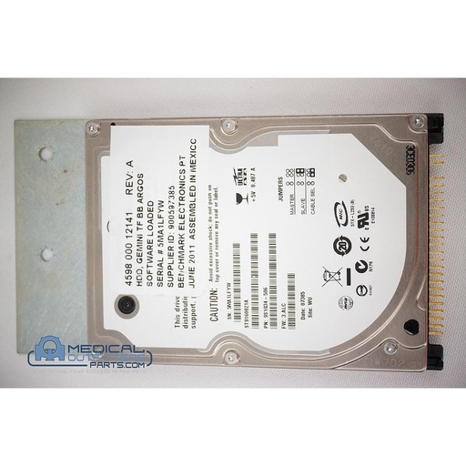 [459800012141-506] Seagate 160GB IDE 2.5 HDD Gemini TF BB Argos Software, 459800012141-506