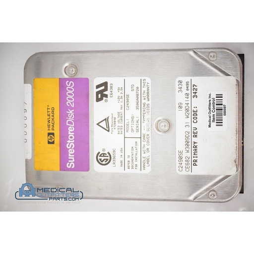 [C2490SE] HP SureStore Disk 2000S, PN C2490SE