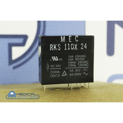 [RKS-11DX-24] MEC Relay, 24VDC, 12A, PN RKS-11DX-24