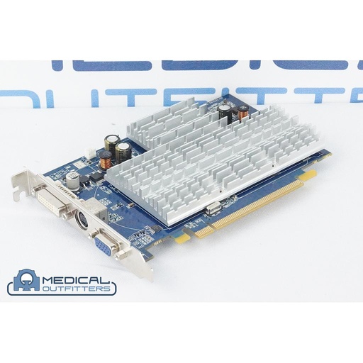 [109-A67631-00, 188-0PC84-0G6PH, 1880PC840G6PH] Philips/Sapphiro EnVisor C Ultrasound Video Card Radeon X1550, 256M, DDR2, PCI-E, DVI-i/TVO, VGA, PN 109-A67631-00, 188-0PC84-0G6PH, 1880PC840G6PH