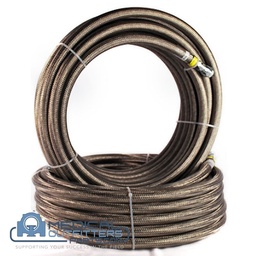 [helium, line] Set of 20m, 3/4" Helium Flex Line Straight Connectors Type 8