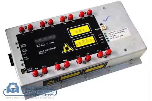 [453567012842, 453567012841] Philips PET/CT Gemini Module Optical TX, Rotor  FO6510 Laser, PN 453567012842, 453567012841