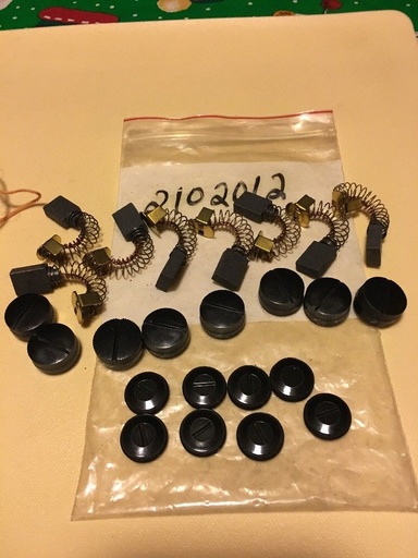 [2102012] GE CT Lightspeed Brushes & Caps, PN 2102012