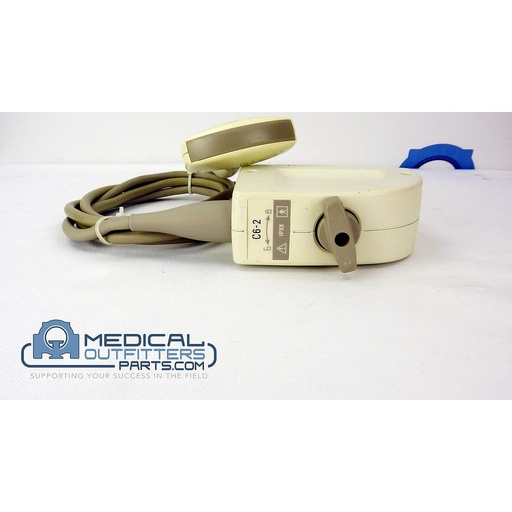 [07472694] Siemens Transducer Probe C6-2 Ultrasound Convex, PN 07472694