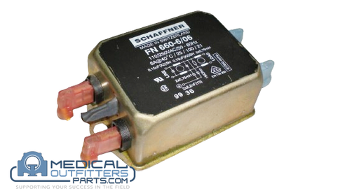 [660-6/06,46-297335P2] GE LightSpeed Power Line Filter 110/250VAC 50-60HZ, PN 660-6/06,46-297335P2
