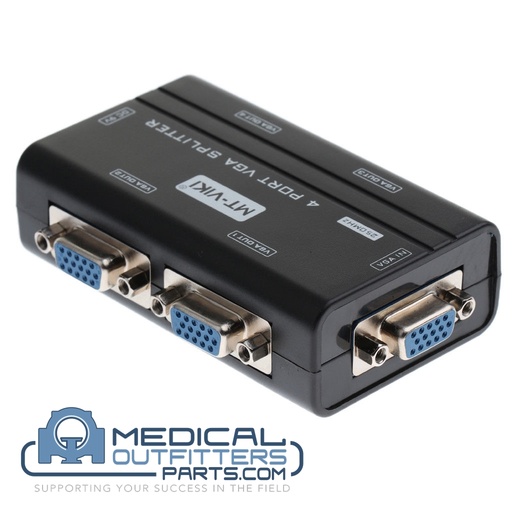 [MT-VIKI 4 Port ] Magideal Vga Splitter Amplifier 4 Port PC Multi Monitor Box 1920X1440 250MHZ, PN MT-VIKI 4 Port 