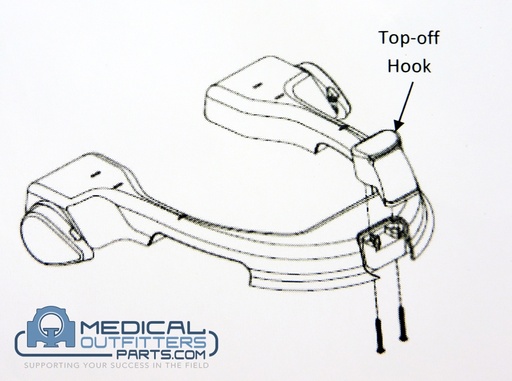[453530372271] Philips MRI Achieva FRU, Hinge/Hook Top-Off, NVA Kit, PN 453530372271