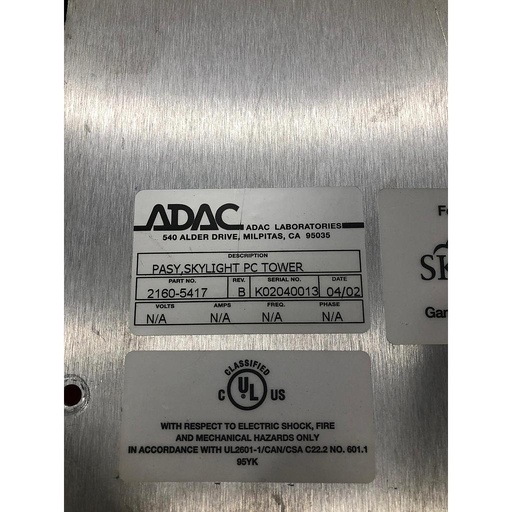 [2160-5417] Philips Skylight PC Tower Cables Set, PN 2160-5417