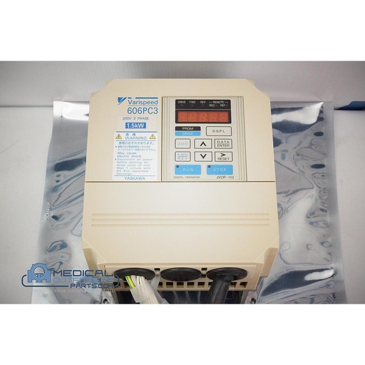 [606PC3] Yaskawa Varispeed 606PC3 CIMR-PCA21P5 200V 3 Phase, PN 606PC3