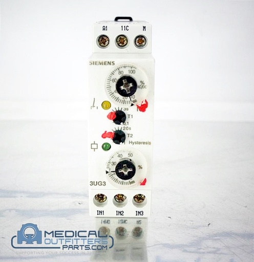 [3085131, 3UG3522-1AL20] Siemens Sirius Monitoring Relay, 22.5MM, Undercur or Overcur, 0.1...10A, AC/DC, 1 CO Contact, AC 230V 50/60HZ, PN 3085131, 3UG3522-1AL20