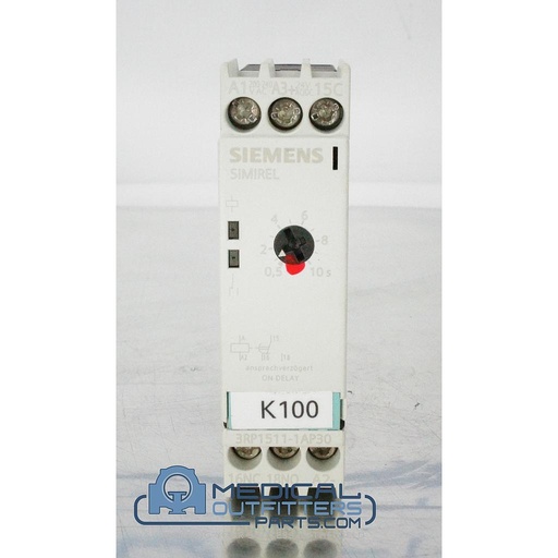 [3085123, 3RP1511-1AP30] Siemens Sirius Time Delay Relay, 1 time Range 0.5 s...10 s 24 AC, 200...240 V and 24 V DC at 50/60 Hz AC with LED, Screw terminal, PN 3085123, 3RP1511-1AP30