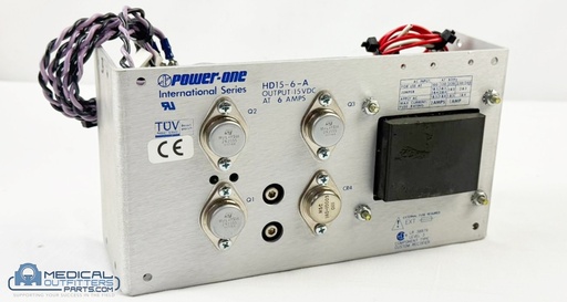 [HD15-6] Power One AC-DC Power Supply, 1 Output, 15VCD, 6A, 47 Hz to 63 Hz, PN HD15-6