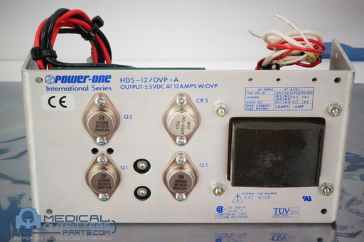 [HD5-12OVP] Power One AC-DC Power Supply Overprotection, 12A, 47-63Hz, 100-240VAC, PN HD5-12OVP