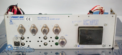 [2334455, HE5--18/OVP-AG] GE LightSpeed Power Supply Assembly, 5VDC, PN 2334455