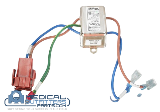 [453566495161] Philips CT Brillance Assy Line Filter, 10A, 120-250V, 50/60HZ, PN 453566495161, 10EB3