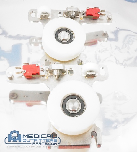 [4763145] Siemens MRI Symphony Guide Rollers In Back, PN 4763145
