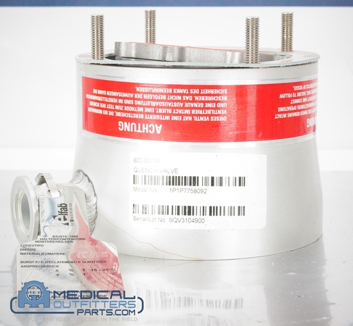 [4763400, 4763426] Siemens MRI Symphony 20 PSI BDisc + Quench Valve, PN 4763400 