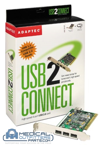 [AUA-3100LP] Adaptec USB2 Connect 4 Port USB 2.0 Card, PN AUA-3100LP