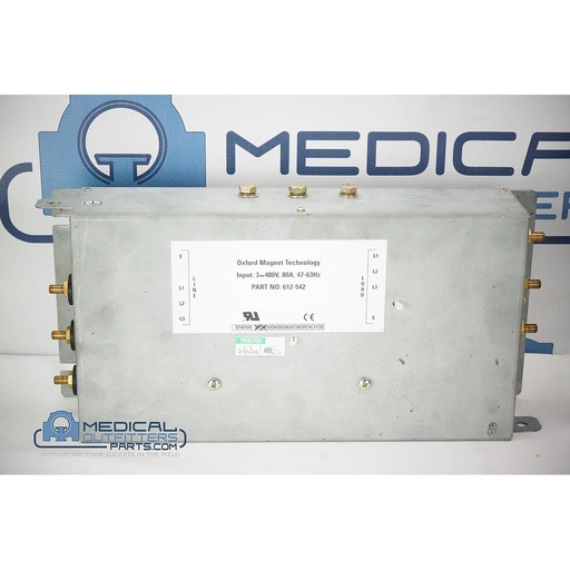 [344797, 612-542] Philips MRI 1.5T Infinion Input A/C Line Filter 45356642871, PN 344797, 612-542