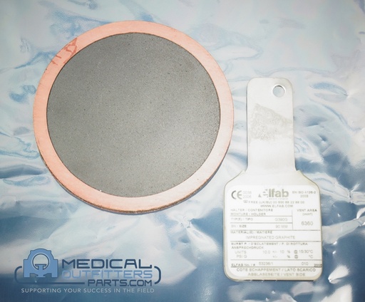 [G390G] Elfab Burst Disc Graphite 90MM, 10 PSI 10.0, PN G390G