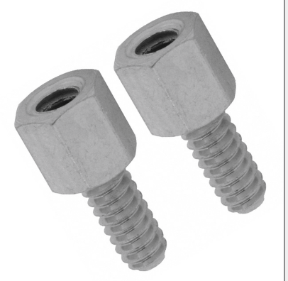 [002227] (Component) Jack Screw Hex, DB9 Connector Screw. 3/16th or 4.75mm