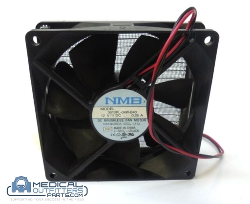 [3610KL-04W-B40] NMB Technologies Corporation Fan Axial 12VDC, PN 3610KL-04W-B40