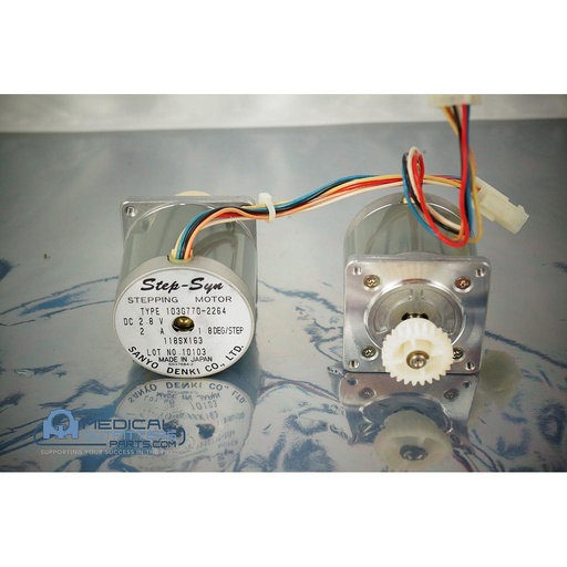 [103G770-2264, 118SX163] Fujifilm FM DPL Dry Camera Stepping Motor, PN 103G770-2264, 118SX163