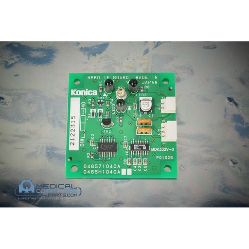 [046571040A, 0465H1040A] Konica DryPro 751 HPRO IF Board, PN 046571040A, 0465H1040A