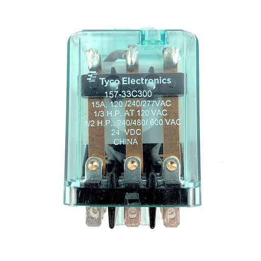 [453566496941] Philips CT Relay, 24VDC Plugin With Cover 157-33C300, PN 453566496941