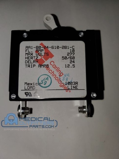 [453566503671] Philips CT Brilliance Braker, 10Amp. AA1-B0-24-610-281-C, PN 453566503671