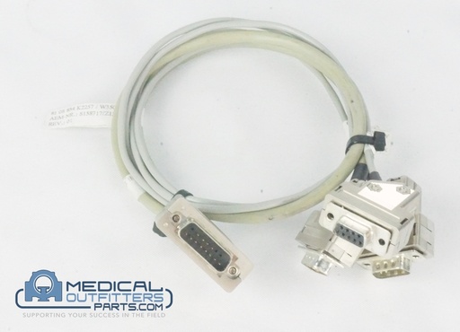 [8108834] Siemens MRI Espree X89/87 ACC (Roof) to X25 AMC Backplane Cable W3500, PN 8108834