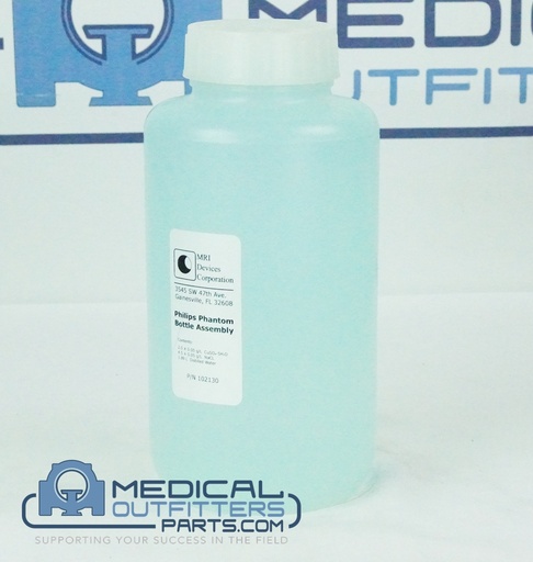 [102130] Philips MRI Invivo Phantom Bottle Assembly 1 Galon, PN 102130