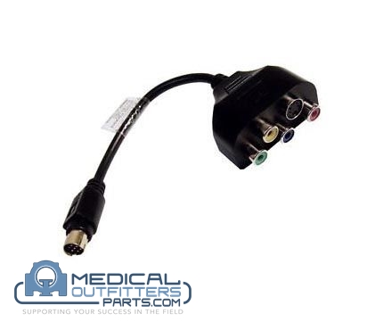 [417149-001] HP 9-Pin HDTV S-Video Output Cable Adapter (Tool), PN 417149-001