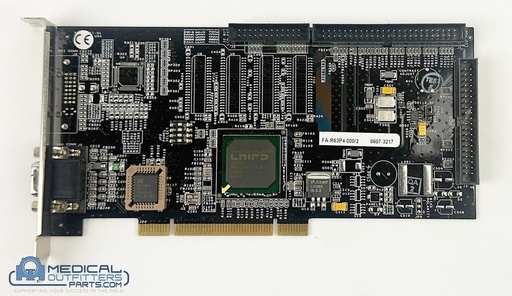 [453567933421, FI-LYP4X-02Z/1, PCI 0728-29539, FA-R63P4-000/2] Philips PET/CT VGA Board, PCI, 4MB, 230 Mhz Ram, PN 453567933421