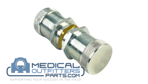 [Connector Male 3/4 * 3/4, adaptor, helium, lines ] Aeroquip Connector – 3⁄4” Male Aeroquip X 3⁄4” Male Aeroquip, P/N: Connector Male 3/4 * 3/4