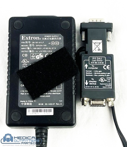 [SPU24-105] Extron Adapter Power Supply, PN SPU24-105