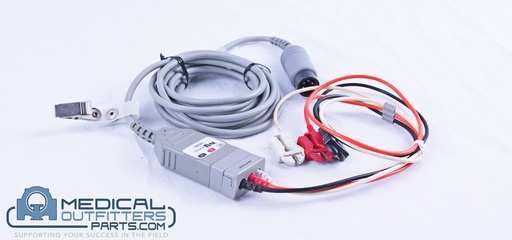 [590406] IVY Three Lead Shielded ECG Patient Cable 10 ft 3 Lead, PN 590406