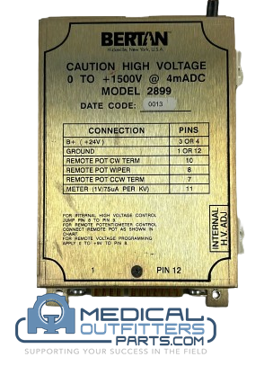[2899, bertan] Philips NM Axis Power Supply, PN 2899