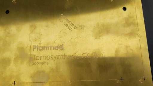 [20009819] PLANMED Tomosynthesis QC Phantom, PN 20009819 