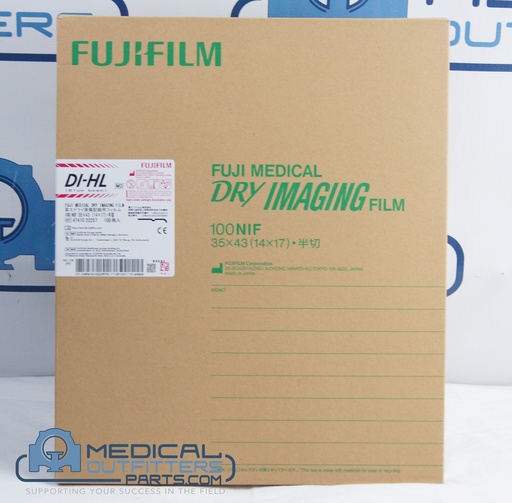 [16270865] Fuji DI-HL Blue Base Dry Imager Film 35X43 CM (14X17), PN 16270865
