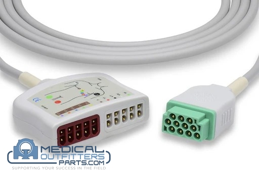 [TQ-210860] ECG Cable, PN TQ-210860