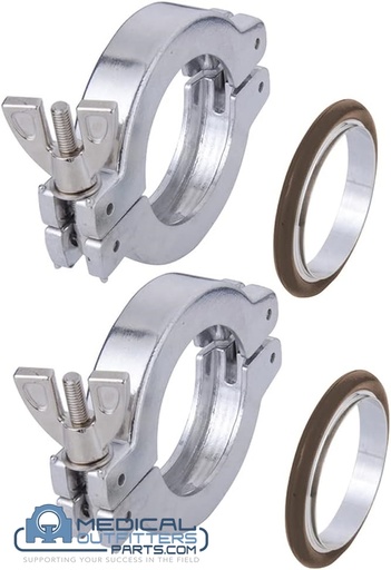[ALCLAMP-KF40] Alumuiun Clam 2 Set, PN ALCLAMP-KF40