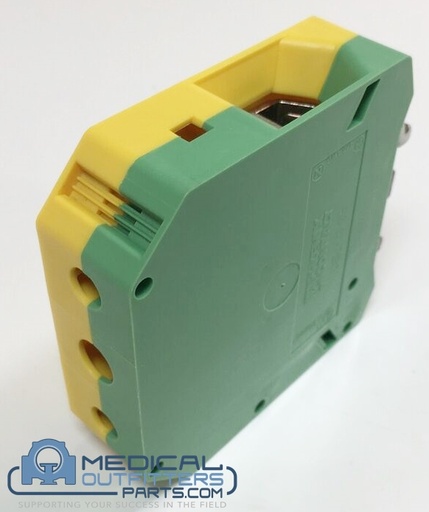 [USLKG 95] Phoenix Contact Terminal Block Connector Ground 2 Connection 4 to 3/0 AWG 8000 V 232 A, PN USLKG 95