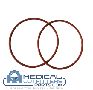 [8010001001] Red Silicone Ring Size 68X68X3, PN 8010001001