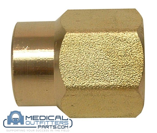 [LFA-813] Brass Pipe Coupling 1/2 X 1/4, PN LFA-813