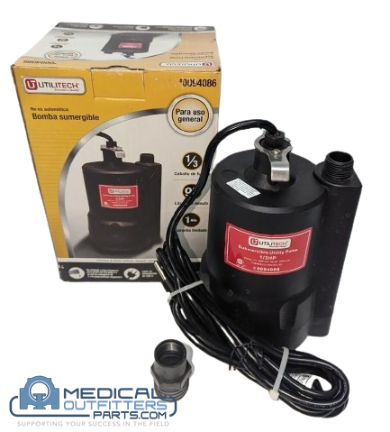 [0094084] Proplumber Utilitech Submersible Utility Pump 1/3 Hp, PN 0094084
