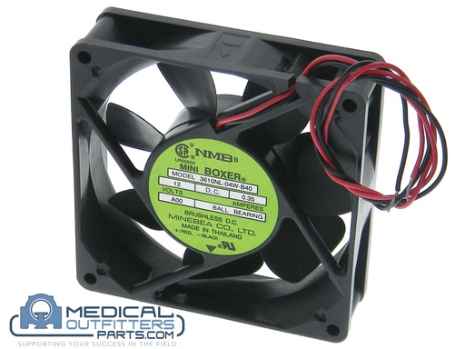 [3610NL-04W-B40] Box Fan NMB 12Vdc 90MM-25MM, PN 3610NL-04W-B40